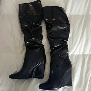 Nasty Gal OTK Boots